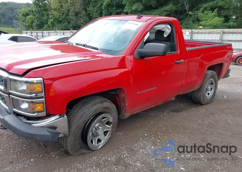 2014 Chevrolet Silverado 1500 Work Truck 2Wt из США, поврежденный, VIN 1GCNKPEC6EZ239955